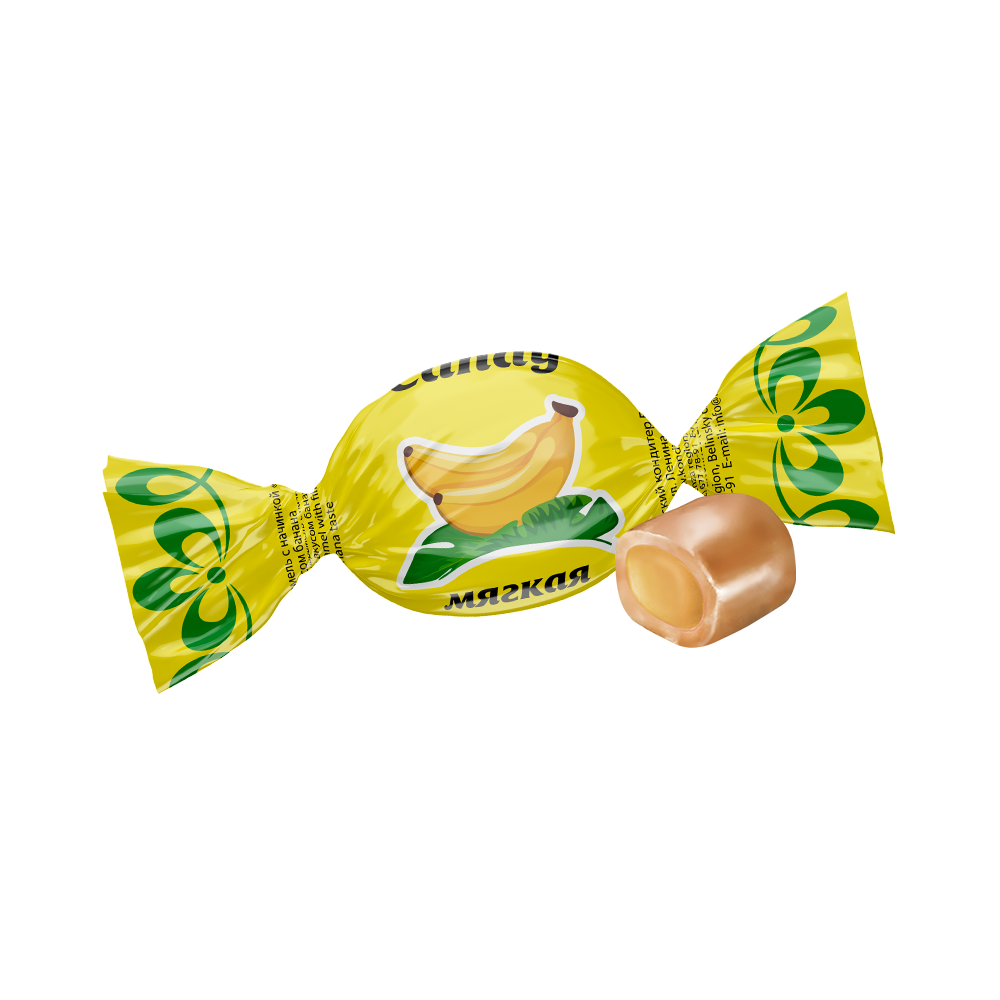 Карамель с молочной начинкой