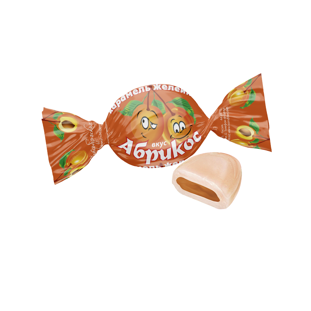 Карамель с желейной начинкой